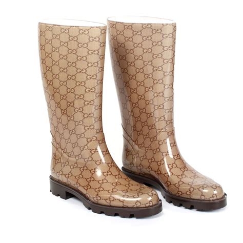 gucci metallic wellington boots|gucci shoes for women.